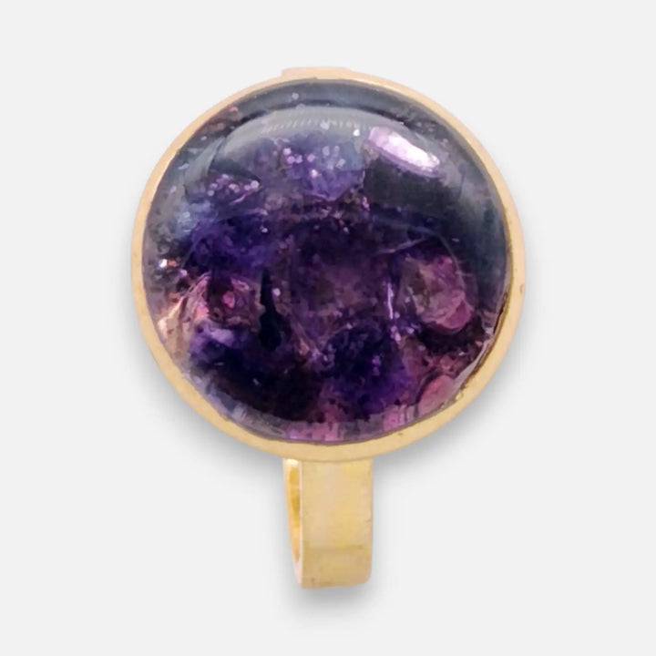 Violet Mist Ring - Unigröße (verstellbar)