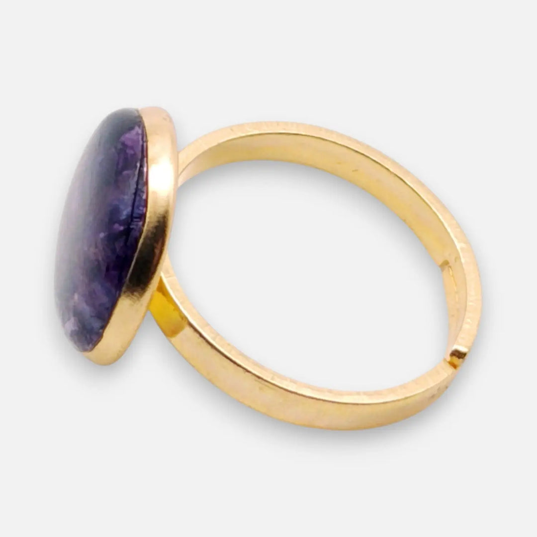 Violet Mist Ring - Unigröße (verstellbar)