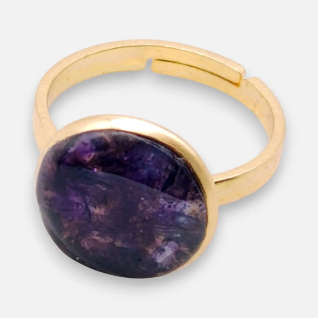 Violet Mist Ring - Unigröße (verstellbar)