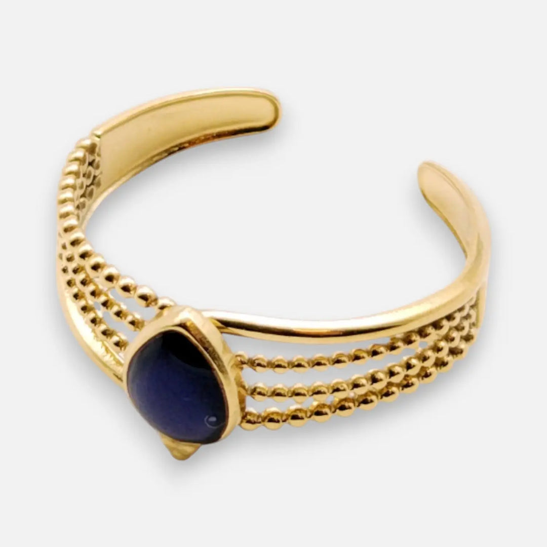 Violet Slim Ring - Unigröße (verstellbar)