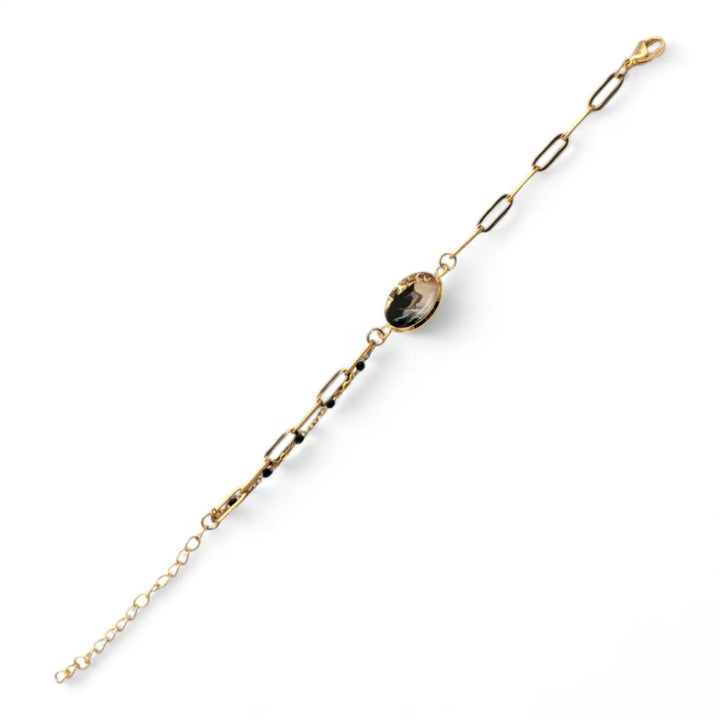 Whispers of Gold Paperclip/Emaille