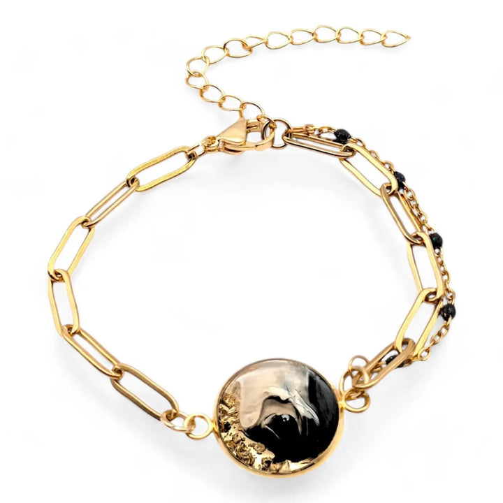 Whispers of Gold Paperclip/Emaille