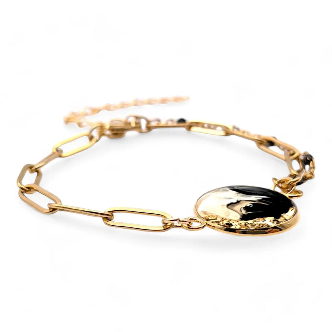 Whispers of Gold Paperclip/Emaille