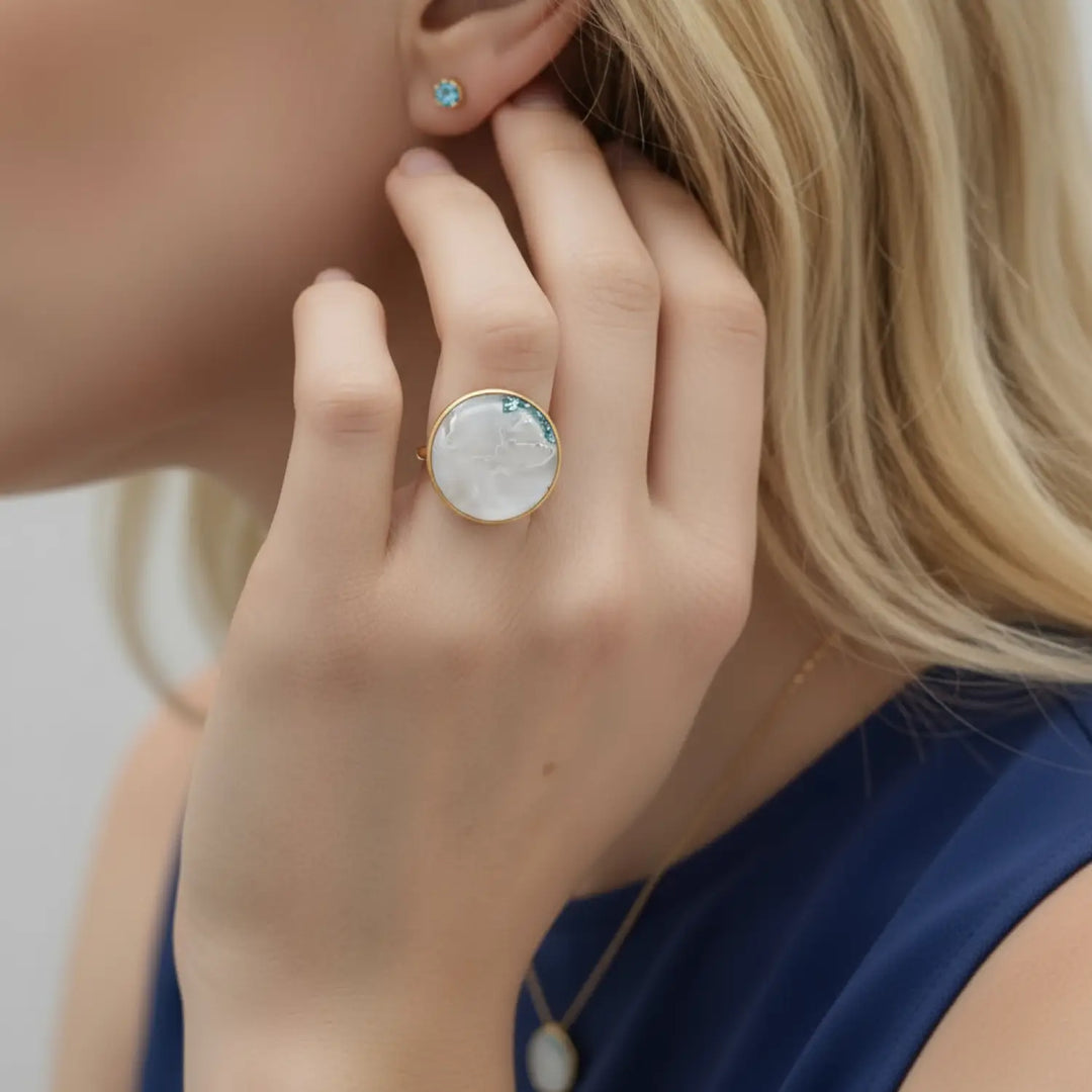 White Blossom Unigröße (verstellbar)