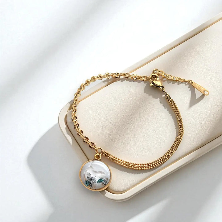 White Elegance - Double-Layer