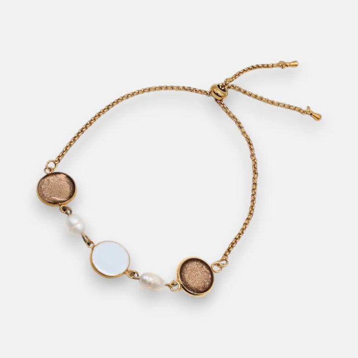 White Gold Glamour - Ankerkette