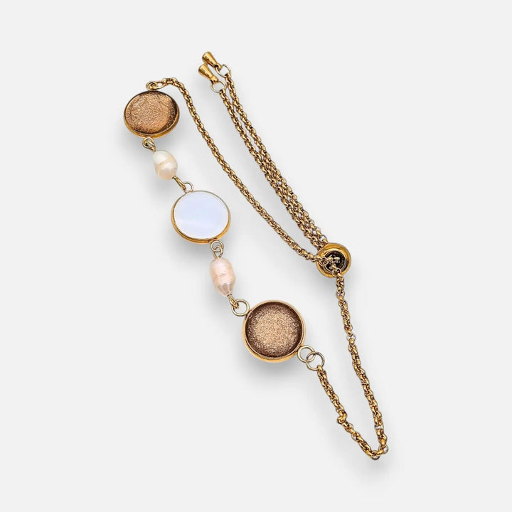 White Gold Glamour - Ankerkette