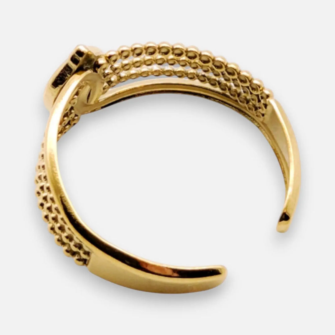 White Slim Ring - Unigröße (verstellbar)