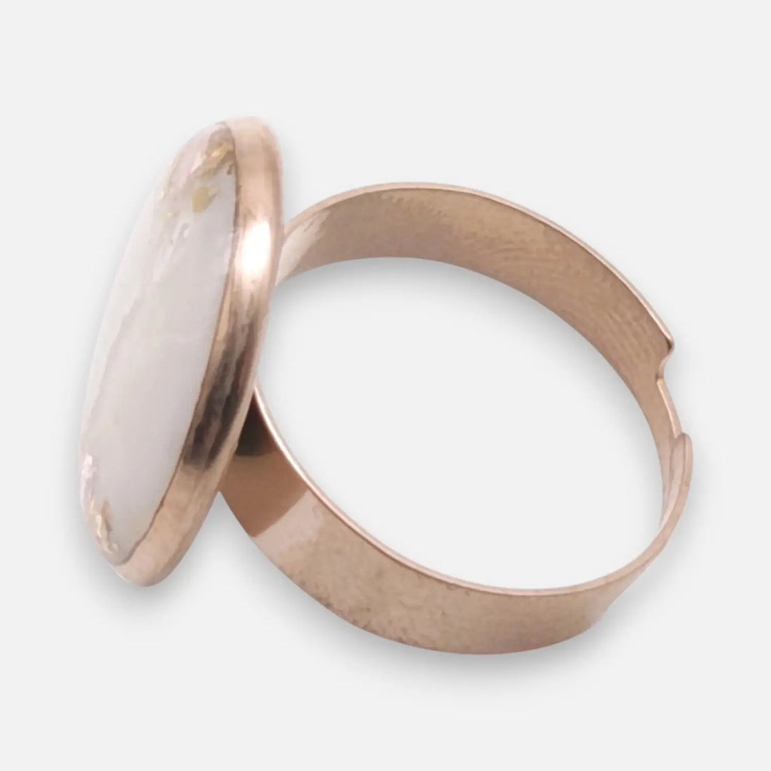 Winter Gold Ring - Unigröße (verstellbar)