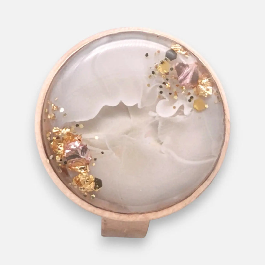 Winter Gold Ring - Unigröße (verstellbar)