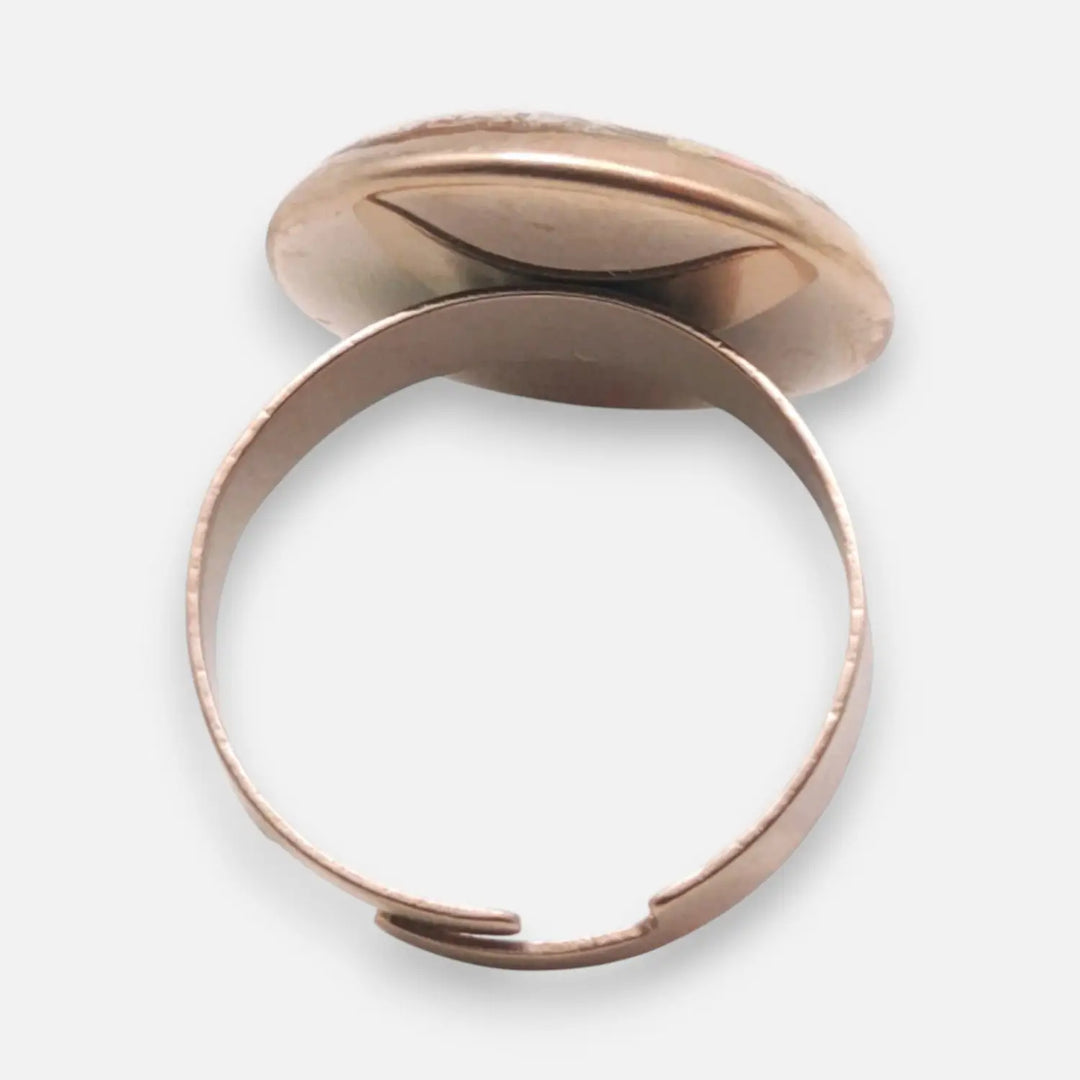 Winter Gold Ring - Unigröße (verstellbar)