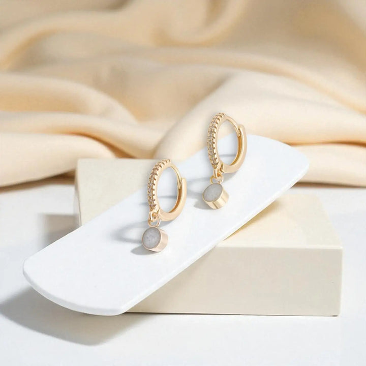 Zircon Hoop Minis - Creolen