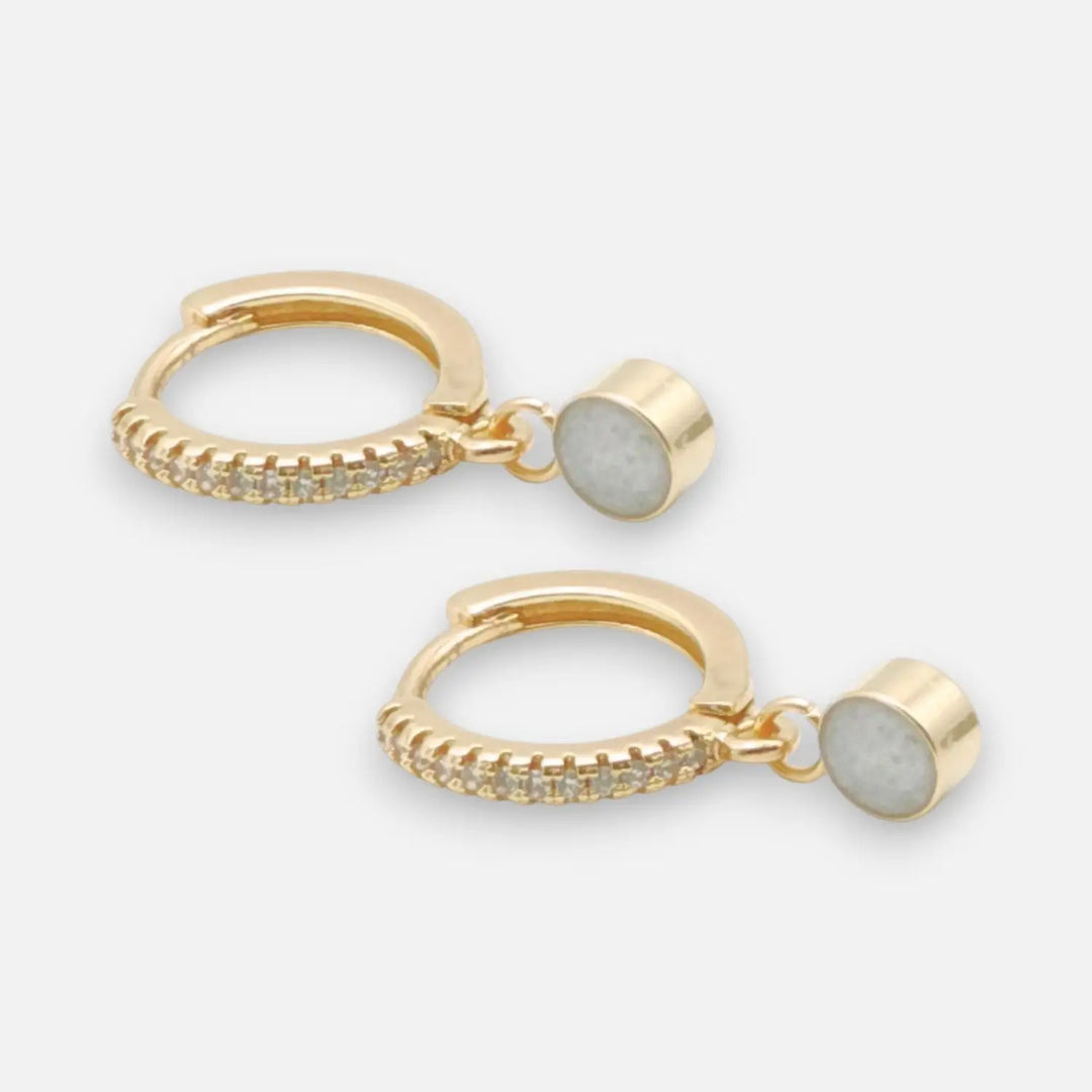 Zircon Hoop Minis - Creolen