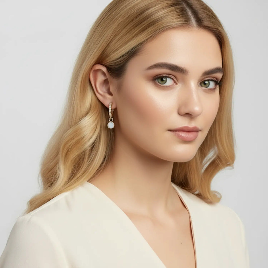 Zircon Hoop Minis - Creolen